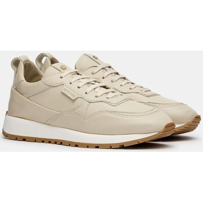 Lottusse Zapatilals retro Dianne de piel de cordero blanco roto de mujer. (38) Blanco roto mujer Lottusse Zapatilals retro Dianne de piel de cordero blanco roto de mujer. (38) Blanco roto mujer