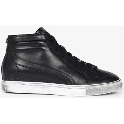 Scalpers Zapatillas altas de mujer de piel abotinadas con cordones. (41) Negro mujer Scalpers Zapatillas altas de mujer de piel abotinadas con cordones. (41) Negro mujer