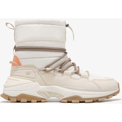 D.Franklin Botas de mujer estilo track con acabado acolchado. (39) Beige mujer D.Franklin Botas de mujer estilo track con acabado acolchado. (39) Beige mujer