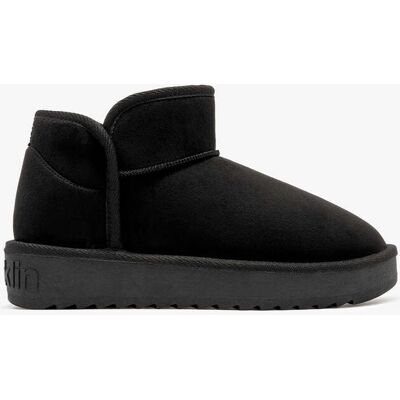 D.Franklin Botas de mujer de corte bajo estilo australianas nordic low. (36) Negro mujer D.Franklin Botas de mujer de corte bajo estilo australianas nordic low. (36) Negro mujer