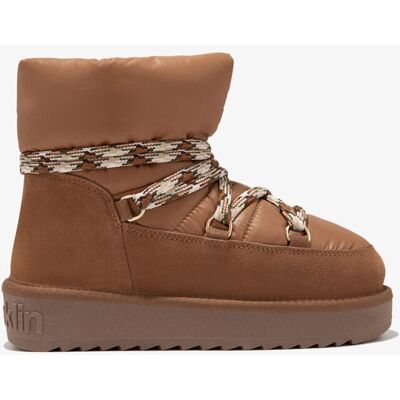 D.Franklin Botas de mujer estilo australianas acabado acolchado Nordic nova low bomb. (41) Marrón mujer D.Franklin Botas de mujer estilo australianas acabado acolchado Nordic nova low bomb. (41) Marrón mujer