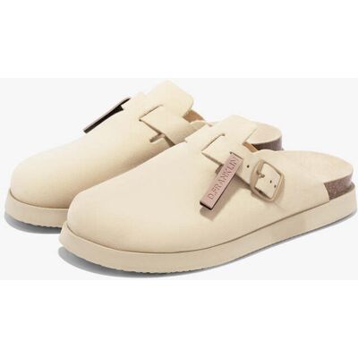 D.Franklin Zuecos unisex en ante Vibe clog. (39) Beige mujer D.Franklin Zuecos unisex en ante Vibe clog. (39) Beige mujer