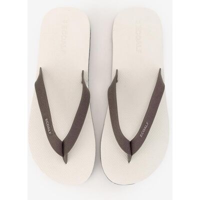 Ecoalf Chanclas de mujer con sujeción de dedo y logo. (40) Blanco mujer Ecoalf Chanclas de mujer con sujeción de dedo y logo. (40) Blanco mujer