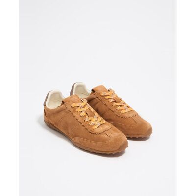 Bimba y Lola Zapatillas deportivas de mujer de piel con cordones. (41) Camel mujer Bimba y Lola Zapatillas deportivas de mujer de piel con cordones. (41) Camel mujer
