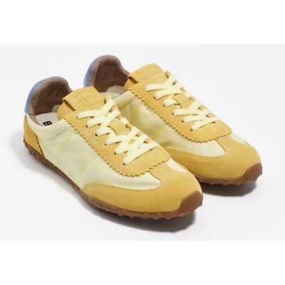 Bimba y Lola Zapatillas 13 29 serraje y nylon. (35) Amarillo mujer Bimba y Lola Zapatillas 13 29 serraje y nylon. (35) Amarillo mujer