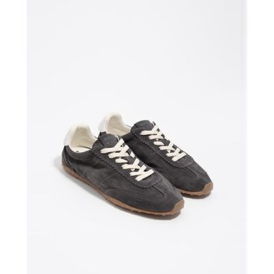 Bimba y Lola Zapatillas deportivas de mujer 13 29 serraje. (38) Gris oscuro mujer Bimba y Lola Zapatillas deportivas de mujer 13 29 serraje. (38) Gris oscuro mujer
