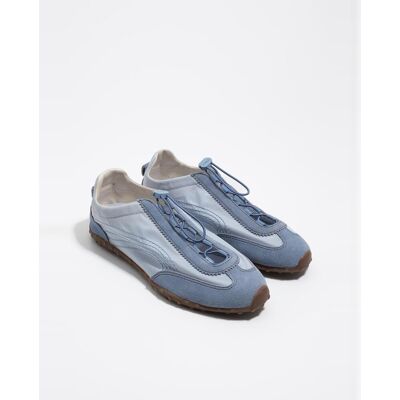 Bimba y Lola Zapatillas deportivas de mujer 13 28 serraje y nylon. (36) Azul claro mujer Bimba y Lola Zapatillas deportivas de mujer 13 28 serraje y nylon. (36) Azul claro mujer