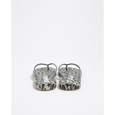 Bimba y Lola Chanclas de mujer flip flop leopard. (37) Gris mujer Bimba y Lola Chanclas de mujer flip flop leopard. (37) Gris mujer