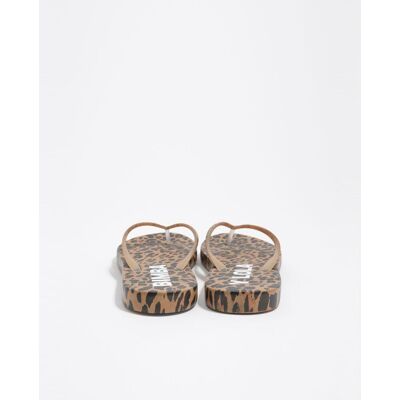Bimba y Lola Chanclas de mujer flip flop leopard. (39) Natural mujer Bimba y Lola Chanclas de mujer flip flop leopard. (39) Natural mujer