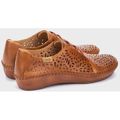 Pikolinos Mocasines de mujer de piel con cordones elásticos. (42) Marrón mujer Pikolinos Mocasines de mujer de piel con cordones elásticos. (42) Marrón mujer