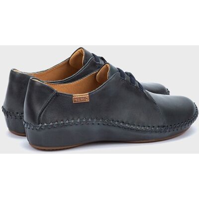 Pikolinos Mocasines de mujer de piel con cordones elásticos. (41) Azul marino mujer Pikolinos Mocasines de mujer de piel con cordones elásticos. (41) Azul marino mujer