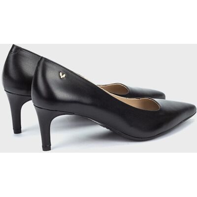 Martinelli Zapatos de tacón de mujer de piel con tacón de aguja. (37) Negro mujer Martinelli Zapatos de tacón de mujer de piel con tacón de aguja. (37) Negro mujer