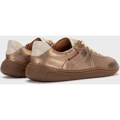 Pikolinos Zapatillas de piel Barefoot unisex en color oro. (43) Oro mujer Pikolinos Zapatillas de piel Barefoot unisex en color oro. (43) Oro mujer