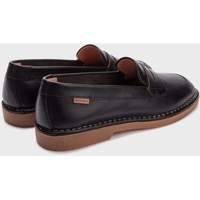 Pikolinos Mocasines de mujer de piel con plantilla extraíble. (38) Negro mujer Pikolinos Mocasines de mujer de piel con plantilla extraíble. (38) Negro mujer