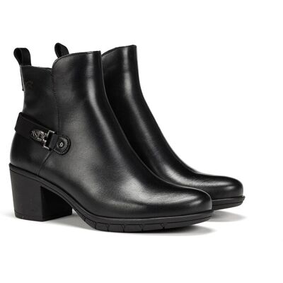 Fluchos Botines de mujer fabricados en piel. (41) Negro mujer Fluchos Botines de mujer fabricados en piel. (41) Negro mujer