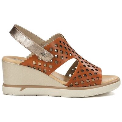Fluchos Sandalias de mujer fabricados en piel. (37) Marrón mujer Fluchos Sandalias de mujer fabricados en piel. (37) Marrón mujer