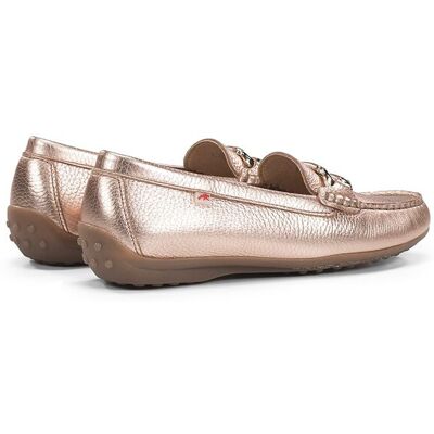 Fluchos Mocasines de mujer fabricados en piel. (39) Natural mujer Fluchos Mocasines de mujer fabricados en piel. (39) Natural mujer