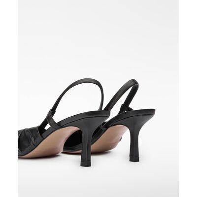 Adolfo Dominguez Zapatos de salón de mujer de tacón en piel. (35) Negro mujer Adolfo Dominguez Zapatos de salón de mujer de tacón en piel. (35) Negro mujer