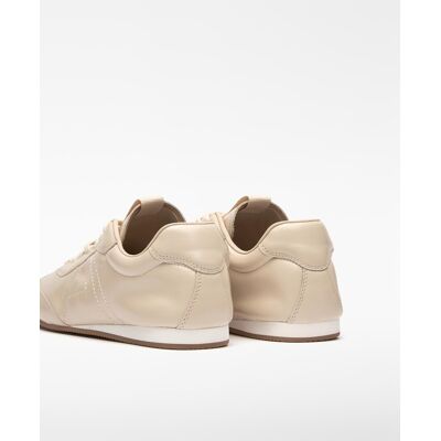 Adolfo Dominguez Zapatillas básicas de mujer soft de piel. (37) Crema mujer Adolfo Dominguez Zapatillas básicas de mujer soft de piel. (37) Crema mujer