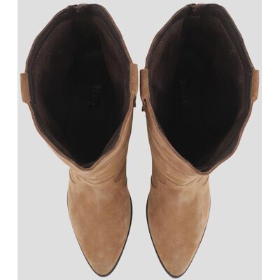 Blogger Bota alta mujer piel serraje tacon bajo. (39) Camel mujer Blogger Bota alta mujer piel serraje tacon bajo. (39) Camel mujer