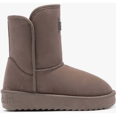 D.Franklin Botas de mujer de corte bajo estilo australianas Nordic basic. (41) Marrón mujer D.Franklin Botas de mujer de corte bajo estilo australianas Nordic basic. (41) Marrón mujer