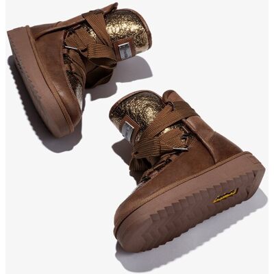 D.Franklin Botas de mujer estilo australianas con forro interior Nordic shiny. (41) Marrón mujer D.Franklin Botas de mujer estilo australianas con forro interior Nordic shiny. (41) Marrón mujer