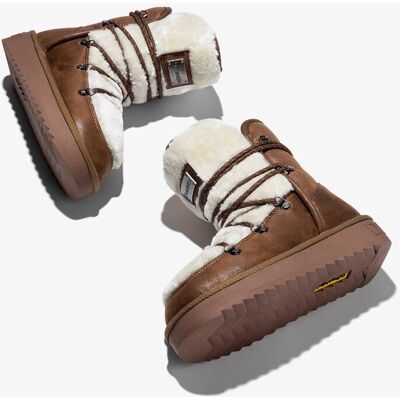 D.Franklin Botas australianas de mujer con forro de pelo Nordic trk fur. (40) Marrón mujer D.Franklin Botas australianas de mujer con forro de pelo Nordic trk fur. (40) Marrón mujer