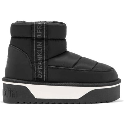 D.Franklin Botas de mujer de corte bajo con forro interior Nordic V.2 low bomb. (38) Negro mujer D.Franklin Botas de mujer de corte bajo con forro interior Nordic V.2 low bomb. (38) Negro mujer