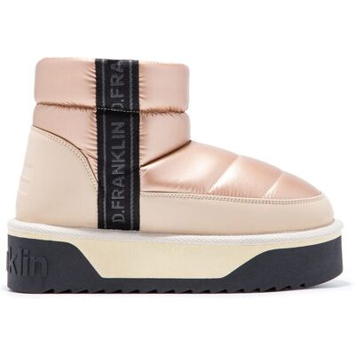 D.Franklin Botas de mujer de corte bajo con forro interior Nordic V.2 low bomb. (40) Beige mujer D.Franklin Botas de mujer de corte bajo con forro interior Nordic V.2 low bomb. (40) Beige mujer