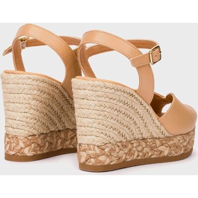 Wonders Alpargatas de mujer de piel. (40) Beige mujer Wonders Alpargatas de mujer de piel. (40) Beige mujer