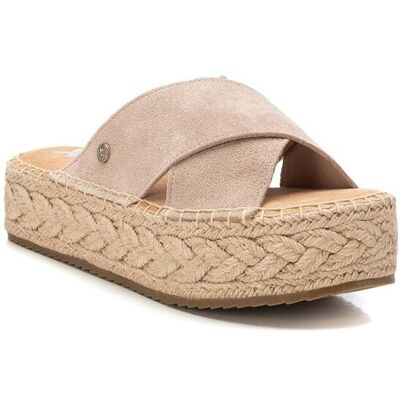 XTI Sandalias de mujer de piel. (37) Beige mujer XTI Sandalias de mujer de piel. (37) Beige mujer