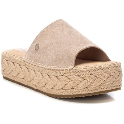 XTI Sandalias de mujer de piel. (36) Beige mujer XTI Sandalias de mujer de piel. (36) Beige mujer