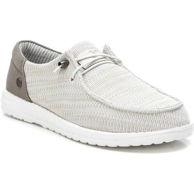 XTI Zapatos de cordones de mujer con suela de goma. (36) Gris mujer XTI Zapatos de cordones de mujer con suela de goma. (36) Gris mujer