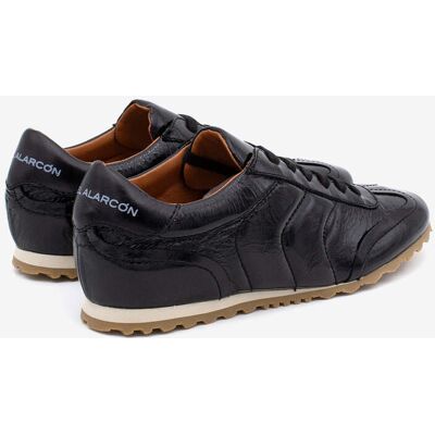 Ángel Alarcón Zapatillas retro de piel de mujer cómodo, Kesia. (39) Burdeos mujer Ángel Alarcón Zapatillas retro de piel de mujer cómodo, Kesia. (39) Burdeos mujer
