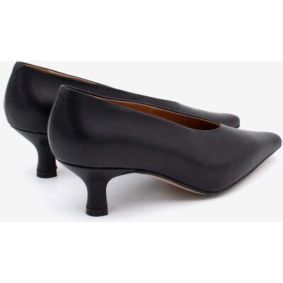 Ángel Alarcón Zapatos de salón de mujer de napa de tacón fino. (41) Negro mujer Ángel Alarcón Zapatos de salón de mujer de napa de tacón fino. (41) Negro mujer