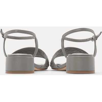 Lottusse Sandalias Carla de piel de vacuno de mujer. (38) Gris mujer Lottusse Sandalias Carla de piel de vacuno de mujer. (38) Gris mujer