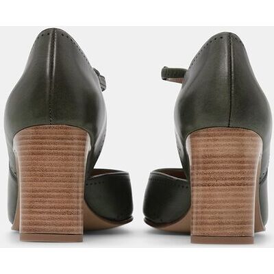 Lottusse Zapatos de salón Smithson de piel de vacuno de mujer. (41) Verde mujer Lottusse Zapatos de salón Smithson de piel de vacuno de mujer. (41) Verde mujer
