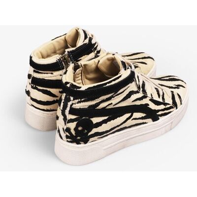 Scalpers Zapatillas altas de mujer abotinadas animal print. (37) Multicolor mujer Scalpers Zapatillas altas de mujer abotinadas animal print. (37) Multicolor mujer