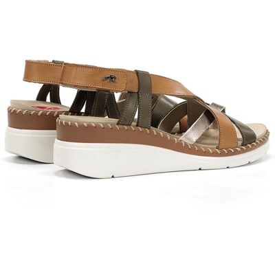 Fluchos Sandalias de mujer fabricados en piel. (36) Marrón mujer Fluchos Sandalias de mujer fabricados en piel. (36) Marrón mujer