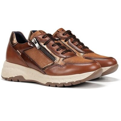Fluchos Zapatos de cordones de mujer fabricados en piel. (41) Camel mujer Fluchos Zapatos de cordones de mujer fabricados en piel. (41) Camel mujer