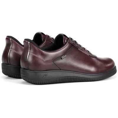 Fluchos Zapatos de cordones de mujer fabricados en piel. (36) Burdeos mujer Fluchos Zapatos de cordones de mujer fabricados en piel. (36) Burdeos mujer
