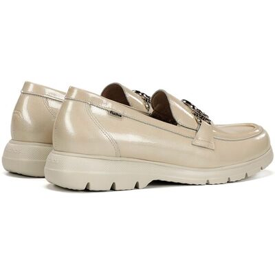 Fluchos Mocasines de mujer fabricados en piel. (37) Marrón mujer Fluchos Mocasines de mujer fabricados en piel. (37) Marrón mujer