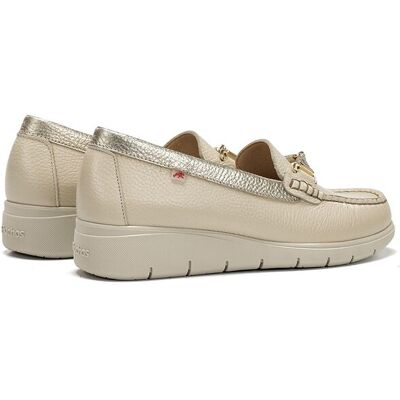 Fluchos Mocasines de mujer fabricados en piel. (41) Marrón mujer Fluchos Mocasines de mujer fabricados en piel. (41) Marrón mujer