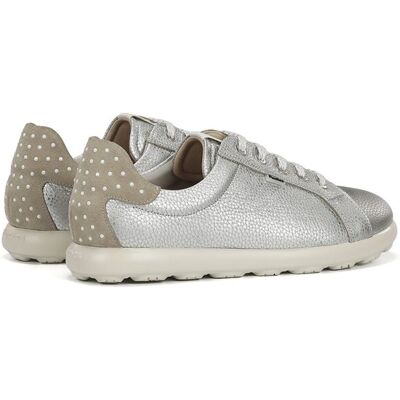 Fluchos Zapatos de cordones de mujer fabricados en piel. (37) Plata mujer Fluchos Zapatos de cordones de mujer fabricados en piel. (37) Plata mujer