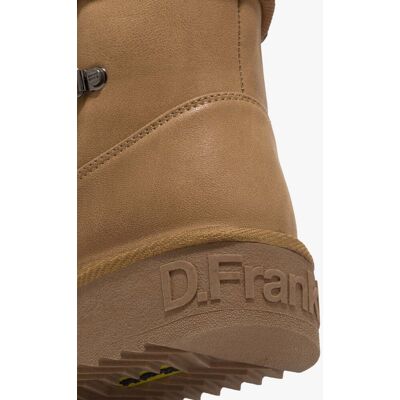 D.Franklin Botas de mujer estilo australianas con forro de pelo Nordic trk. (41) Marrón / Blanco roto mujer D.Franklin Botas de mujer estilo australianas con forro de pelo Nordic trk. (41) Marrón / Blanco roto mujer