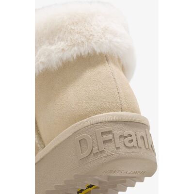D.Franklin Botines de mujer exterior de piel y forro interior de pelo Nordic Mid. (39) Beige mujer D.Franklin Botines de mujer exterior de piel y forro interior de pelo Nordic Mid. (39) Beige mujer