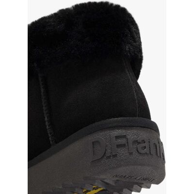 D.Franklin Botines de mujer exterior de piel y forro interior de pelo Nordic Mid. (41) Negro mujer D.Franklin Botines de mujer exterior de piel y forro interior de pelo Nordic Mid. (41) Negro mujer