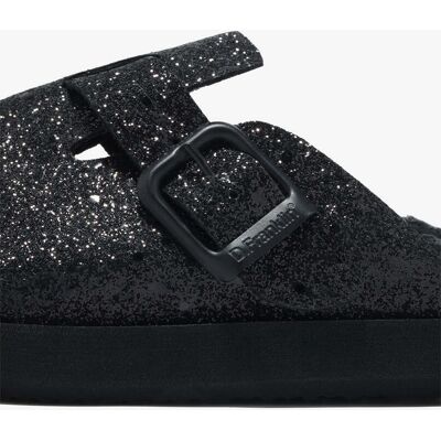 D.Franklin Zuecos de mujer con estampado glitter Vibe clog. (39) Negro mujer D.Franklin Zuecos de mujer con estampado glitter Vibe clog. (39) Negro mujer