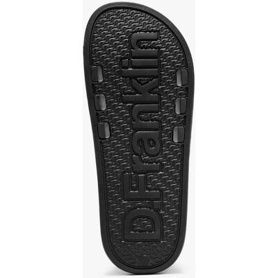 D.Franklin Sandalias de pala unisex marea slides. (44) Negro mujer D.Franklin Sandalias de pala unisex marea slides. (44) Negro mujer