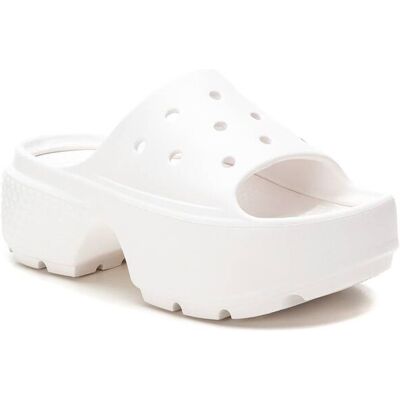 XTI Chanclas de mujer de goma con pala ancha. (39) Blanco mujer XTI Chanclas de mujer de goma con pala ancha. (39) Blanco mujer